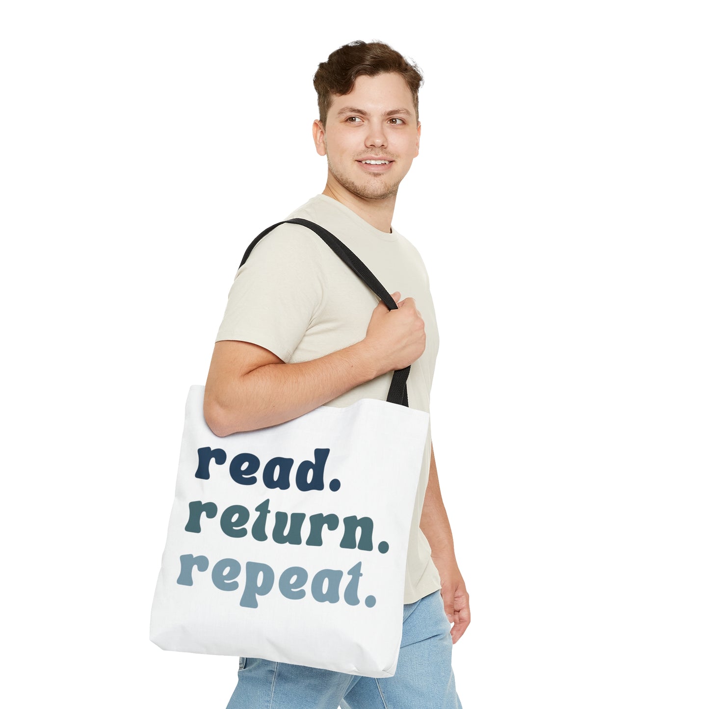 Read. Return. Repeat. Tote