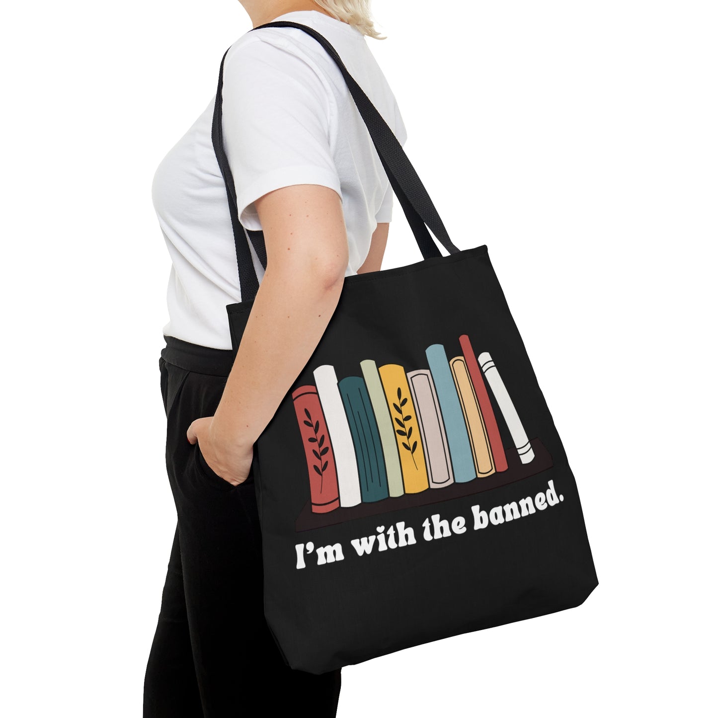 I'm with the Banned. Tote (Black)