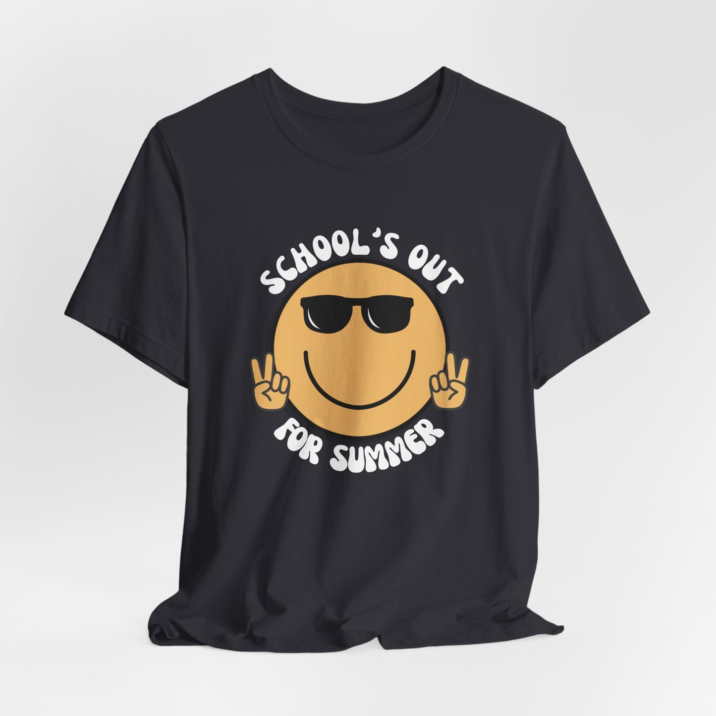 School's Out For Summer Smiley Tee