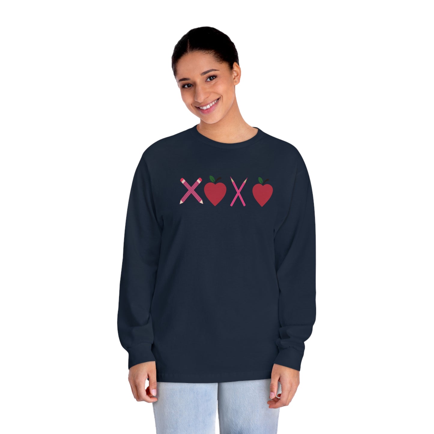 Teacher XOXO Long Sleeve T-Shirt