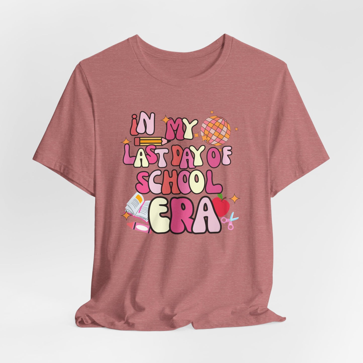 Groovy & Pink Last Day of School Tee