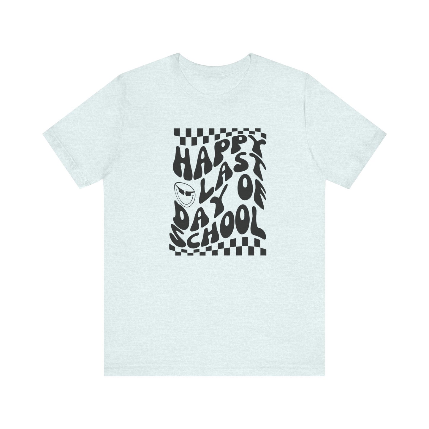 Wavy Happy Last Day of School Tee