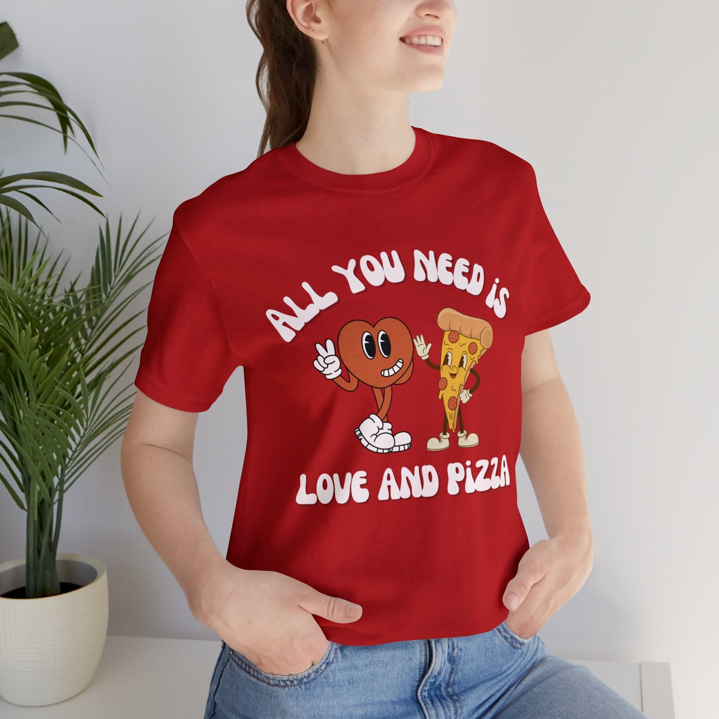 Love & Pizza Short Sleeve Tee