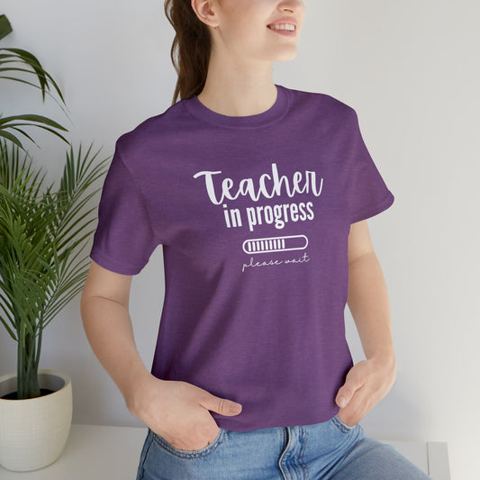 Teacher in Progress - Script