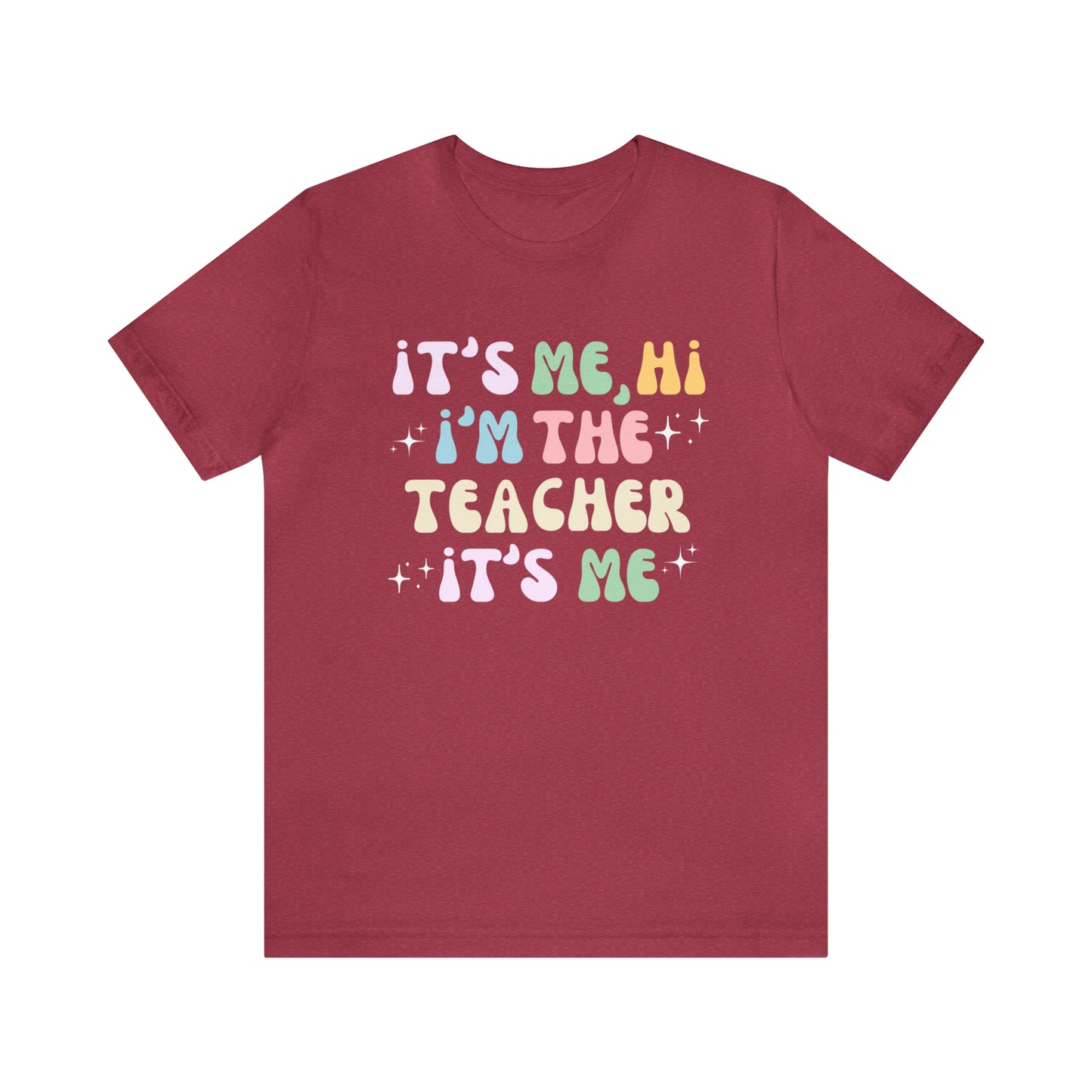 Pastel Taylor Swift Teacher Tee