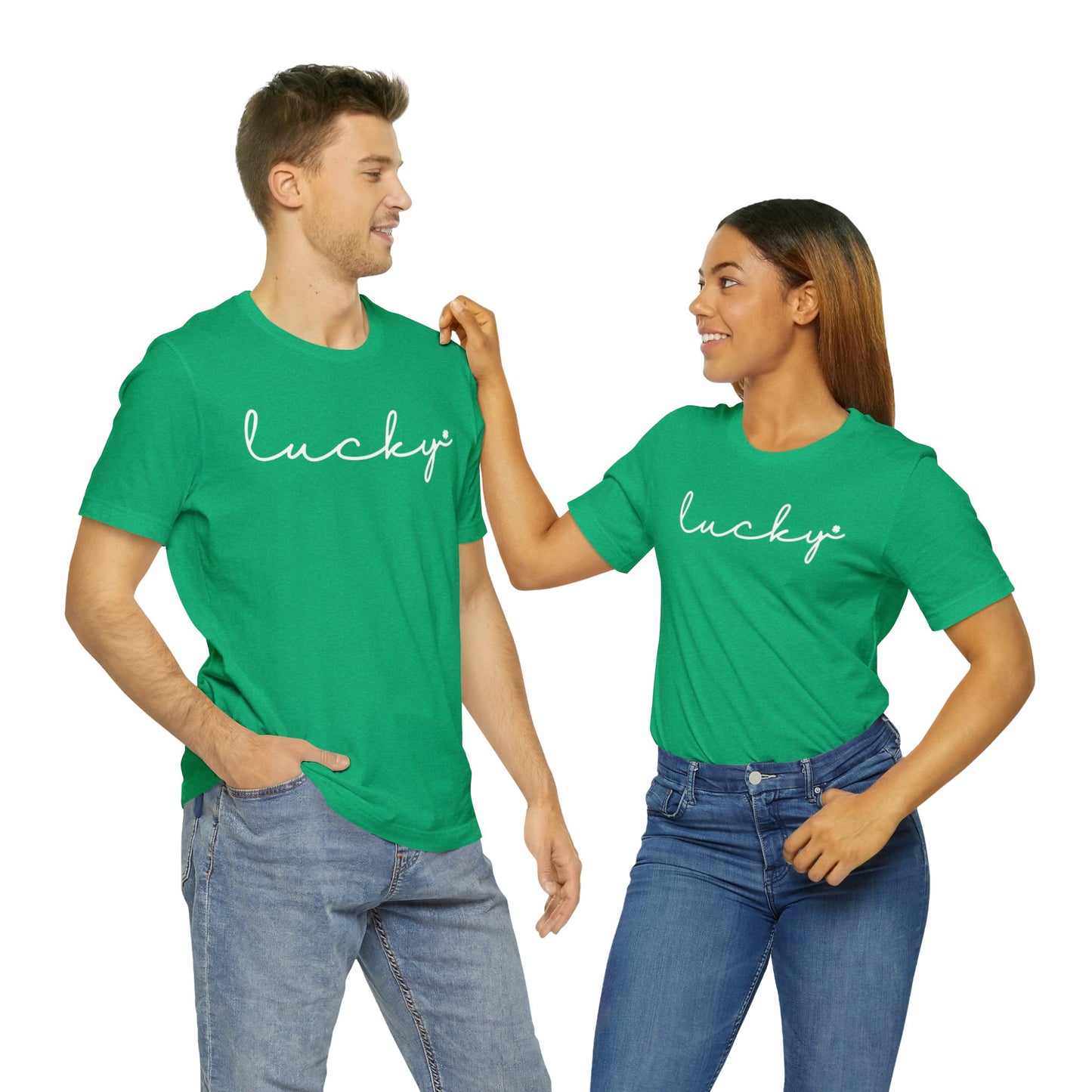 Cursive Lucky Tee