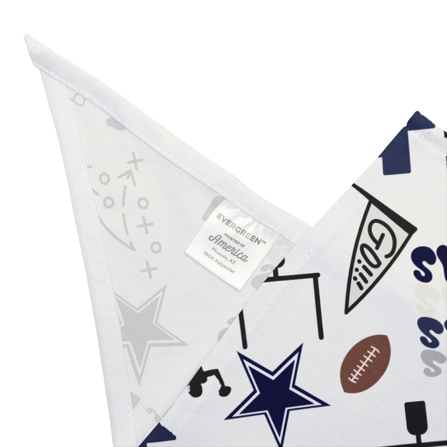 Cowboys Football Pet Bandana