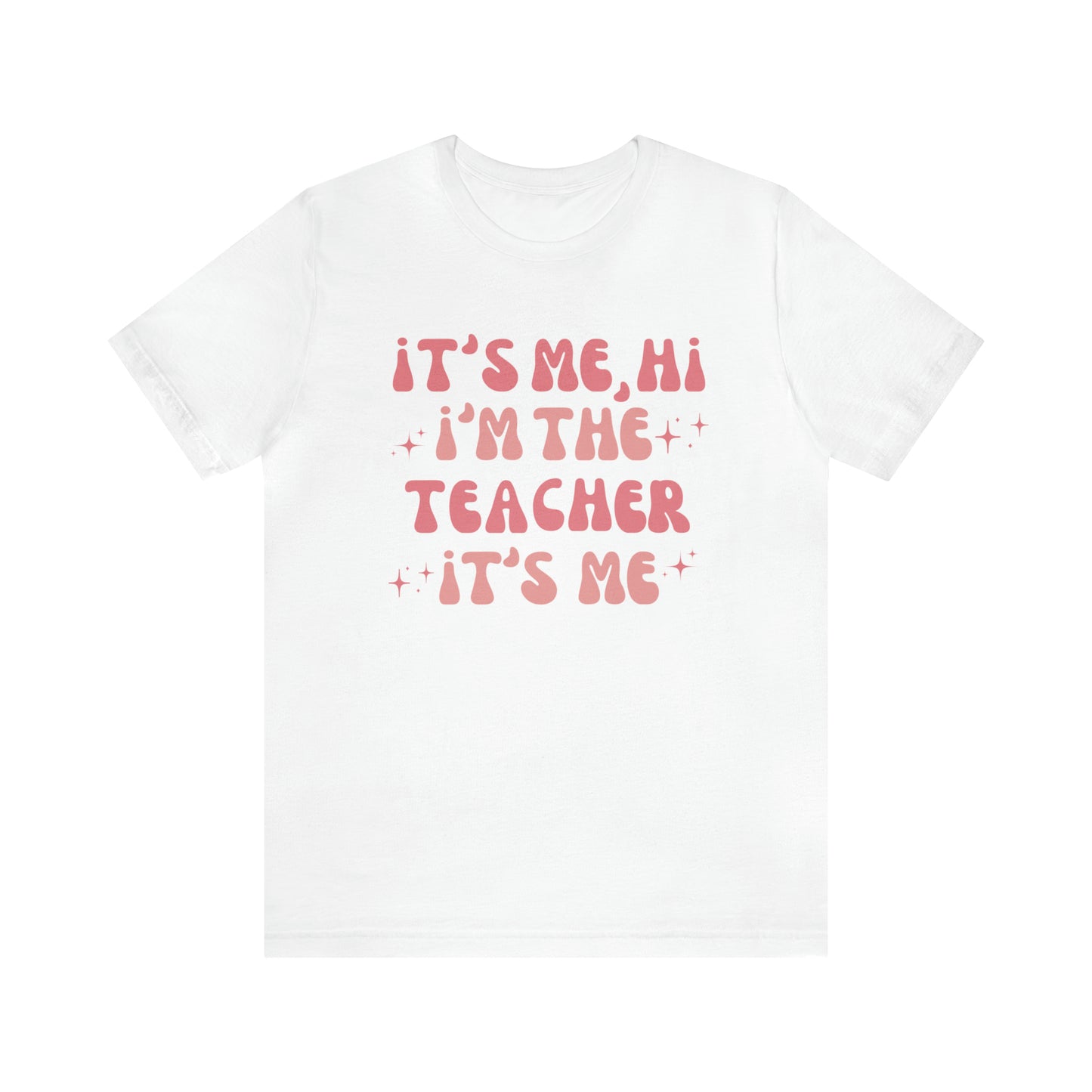 Pink Taylor Swift Teacher Tee