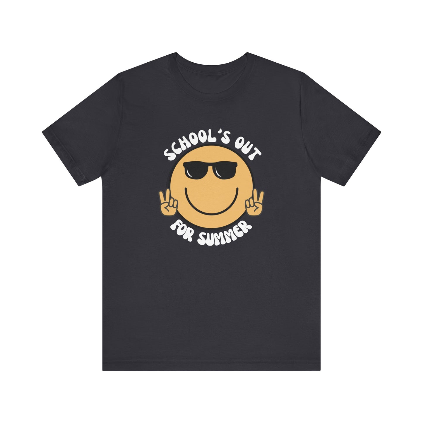 School's Out For Summer Smiley Tee