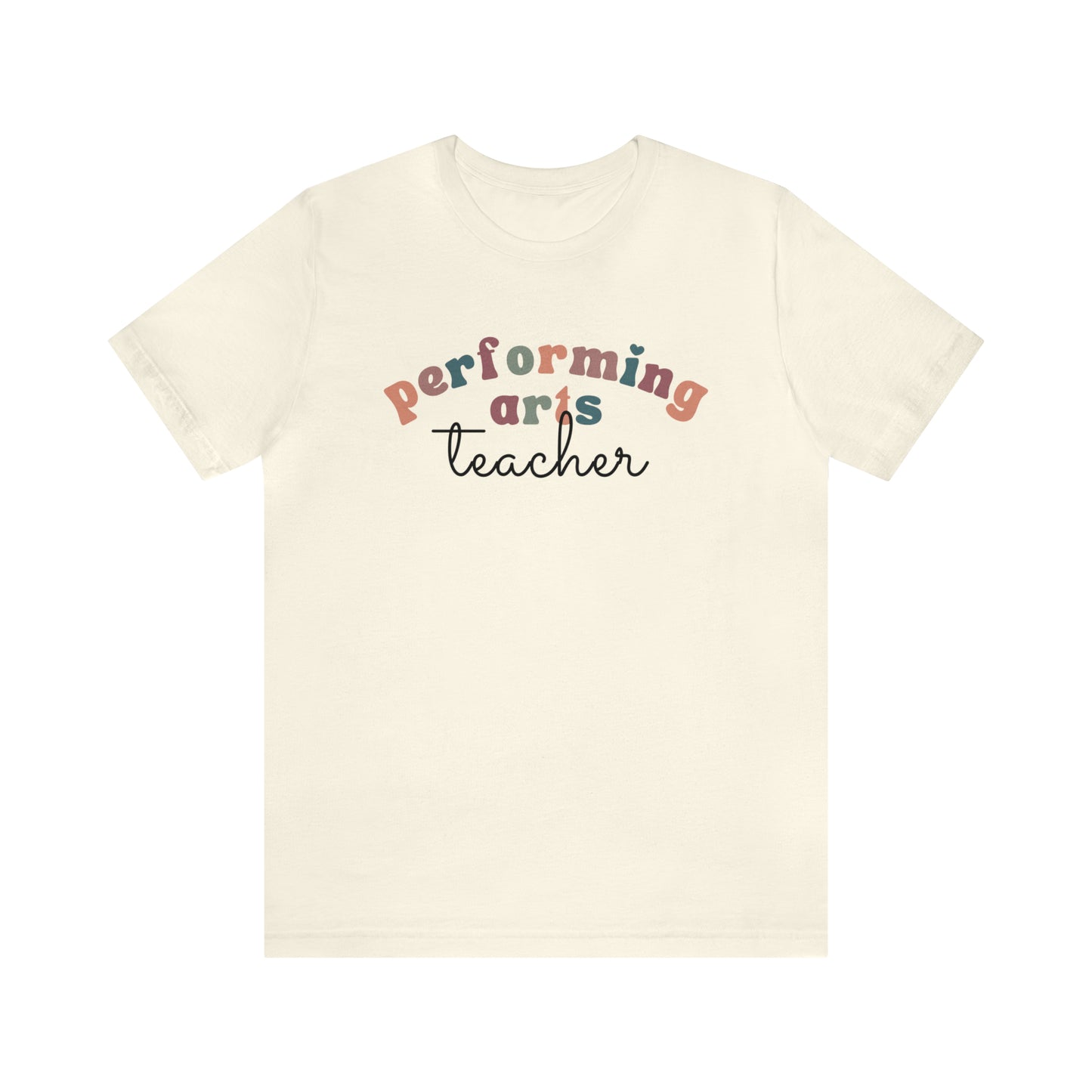 Retro Performing Arts Teacher Tee