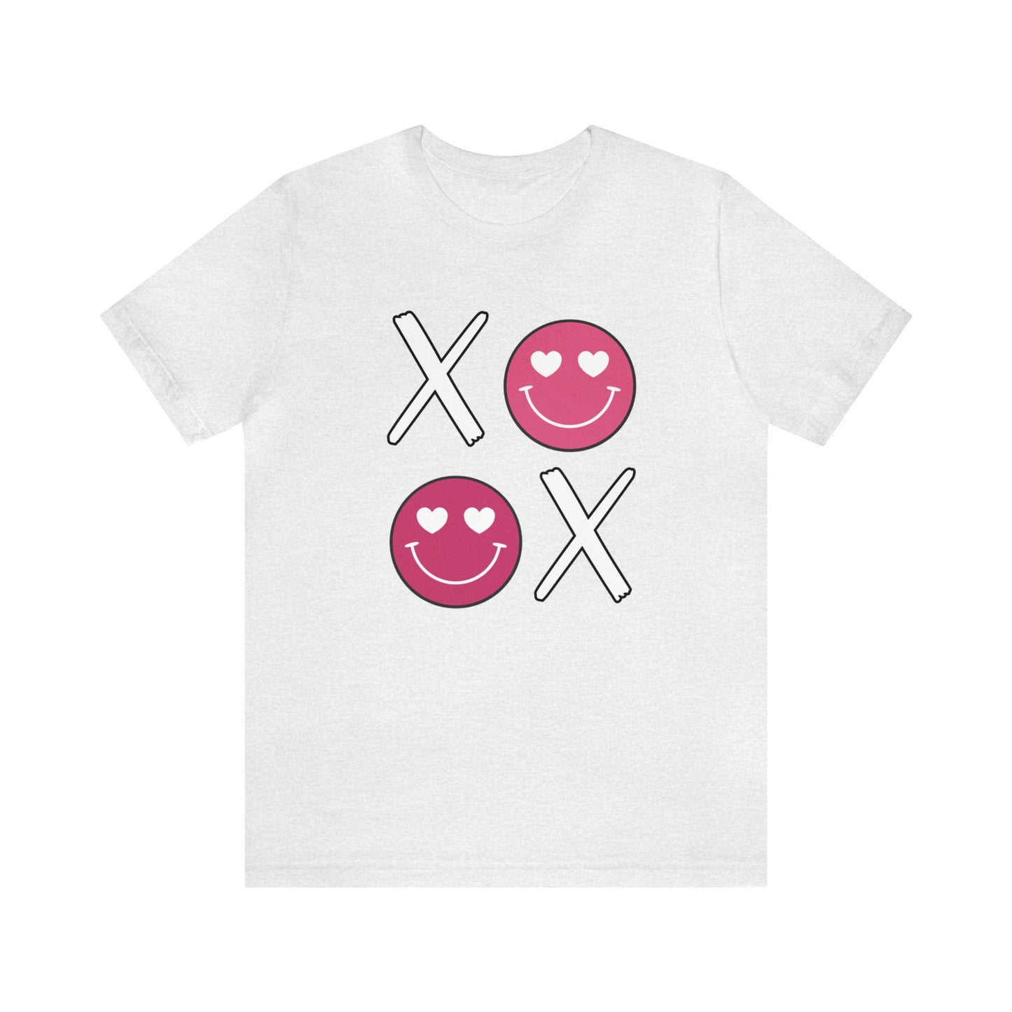 XOXO Smiley Face Short Sleeve Tee