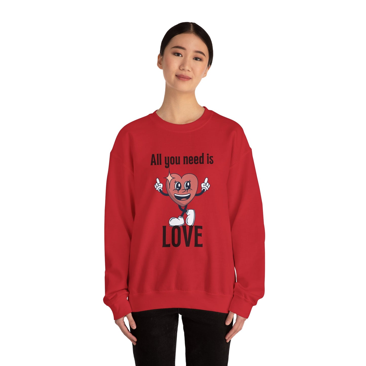 All You Need is Love Crewneck Sweatshirt