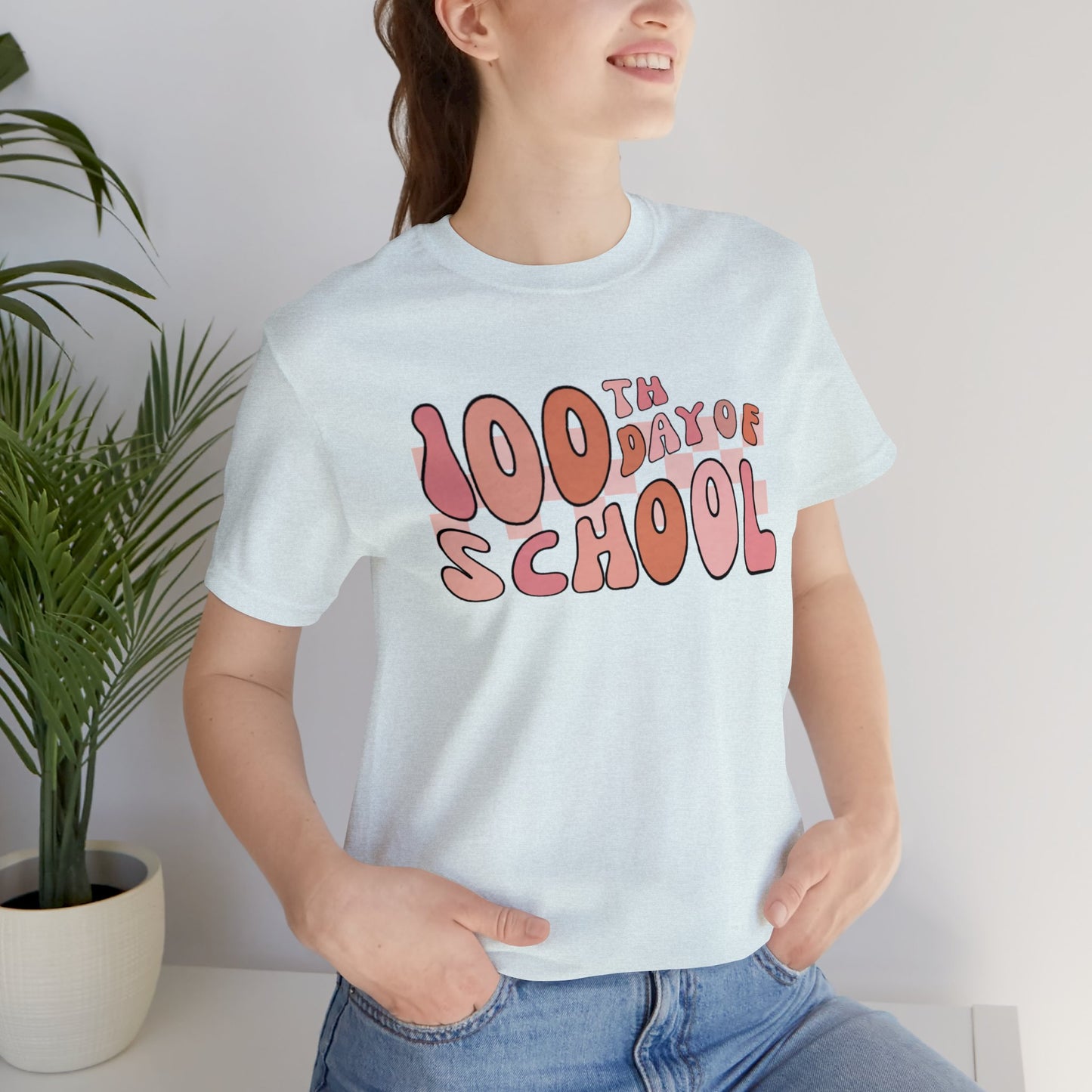 100th Day of School ~ Groovy Short Sleeve Tee