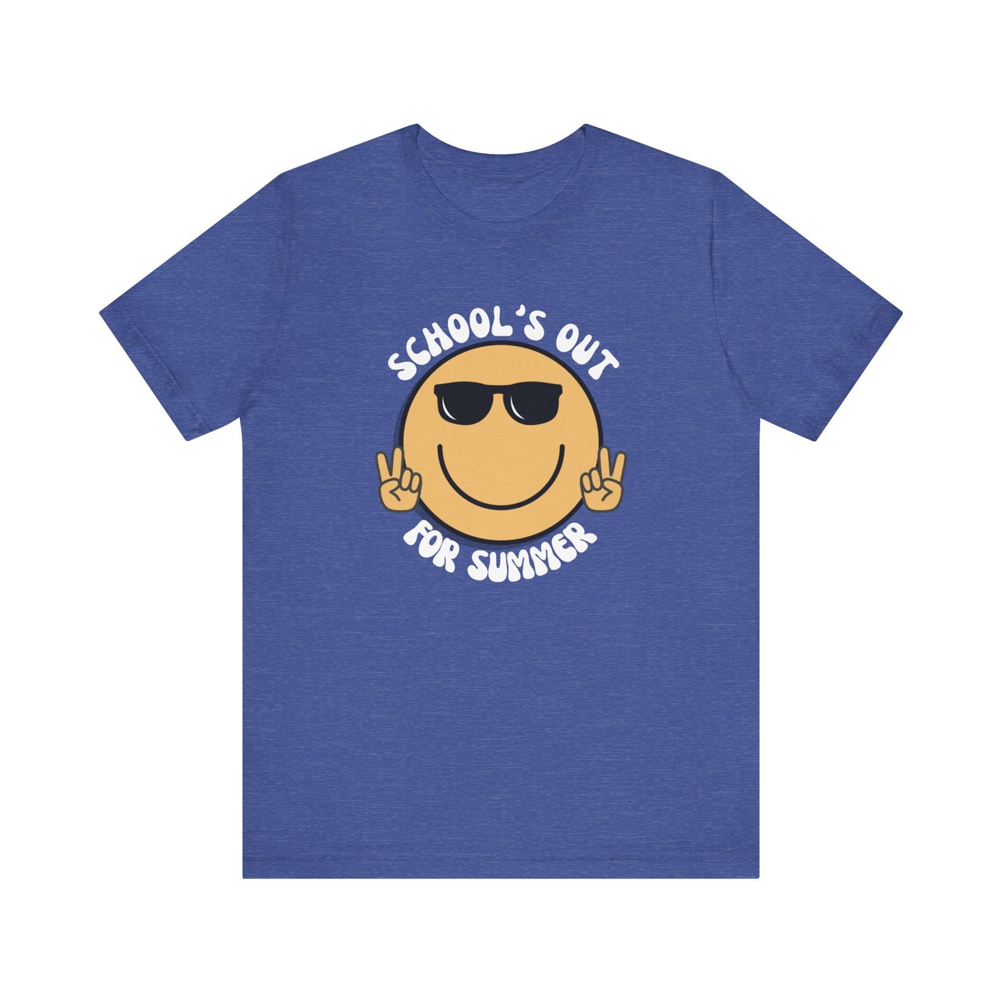 School's Out For Summer Smiley Tee