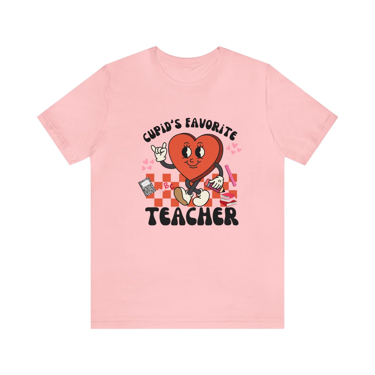 Cupid's Favorite Teacher Short Sleeve Tee