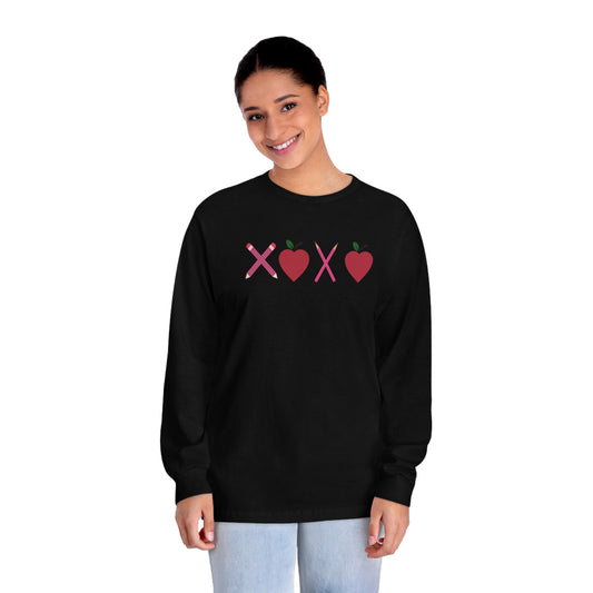 Teacher XOXO Long Sleeve T-Shirt