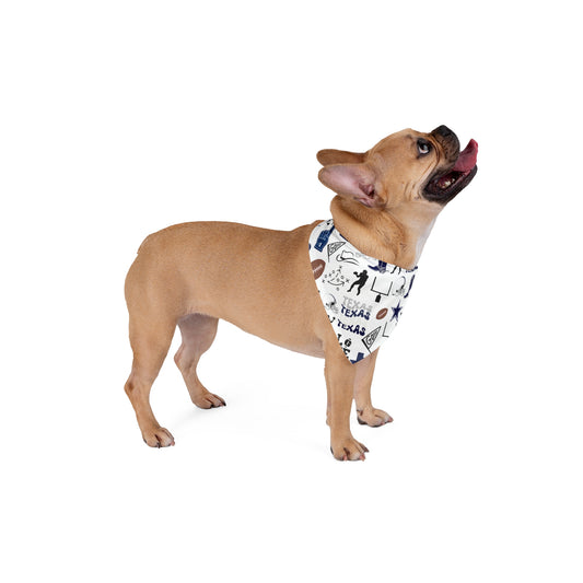 Cowboys Football Pet Bandana