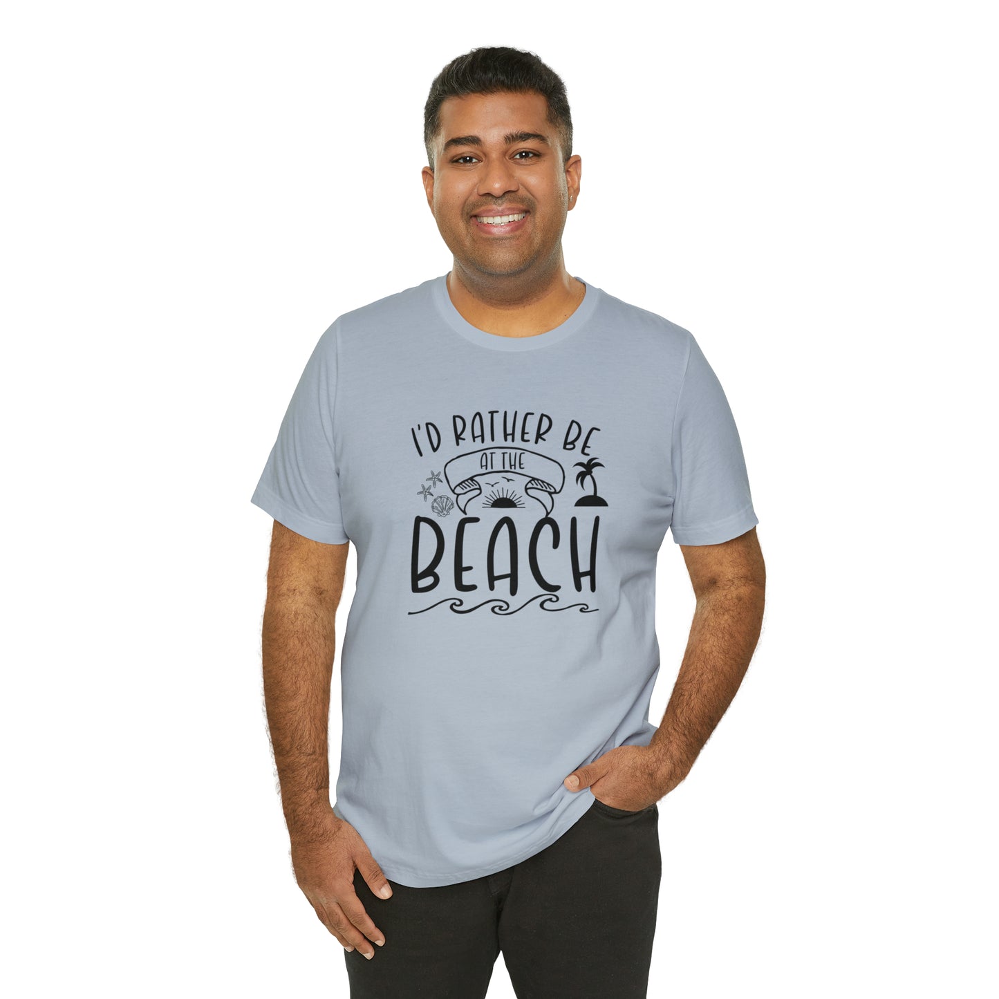 I'd Rather Be at the Beach Tee