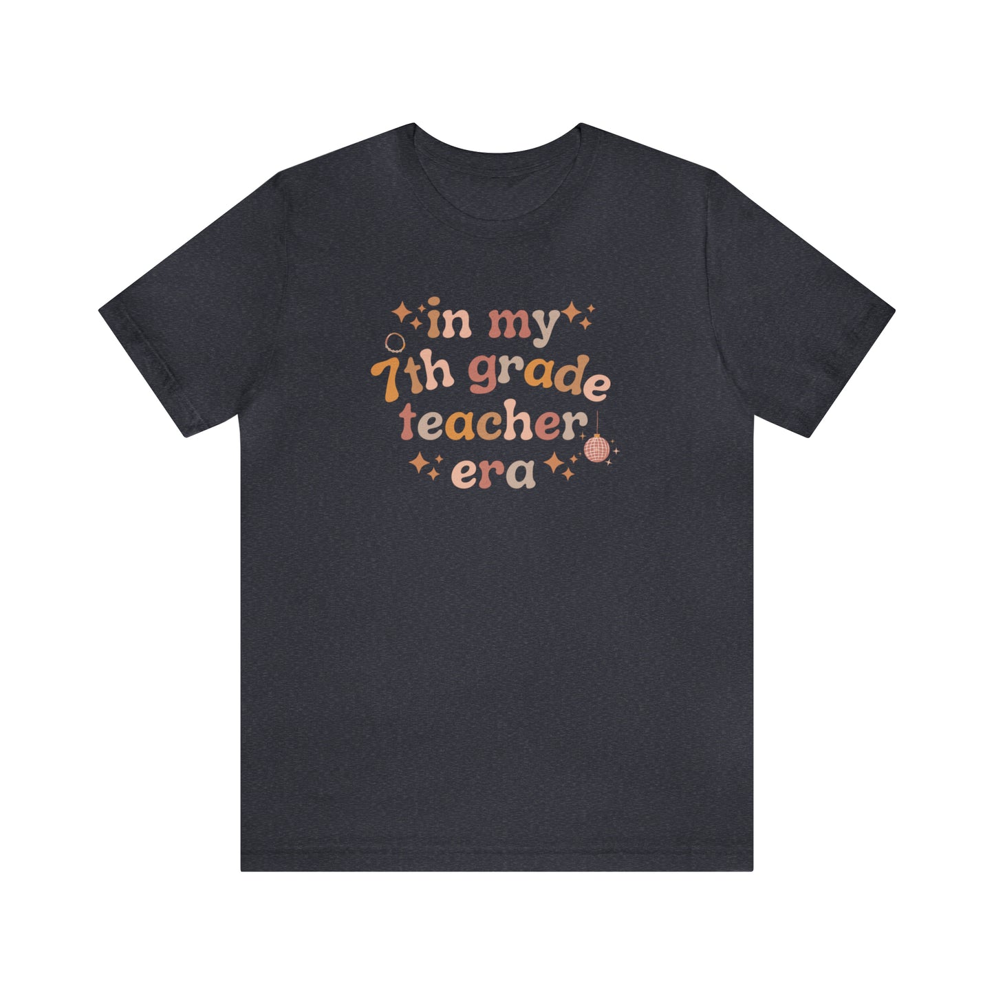 Disco 7th Grade Teacher Era Tee