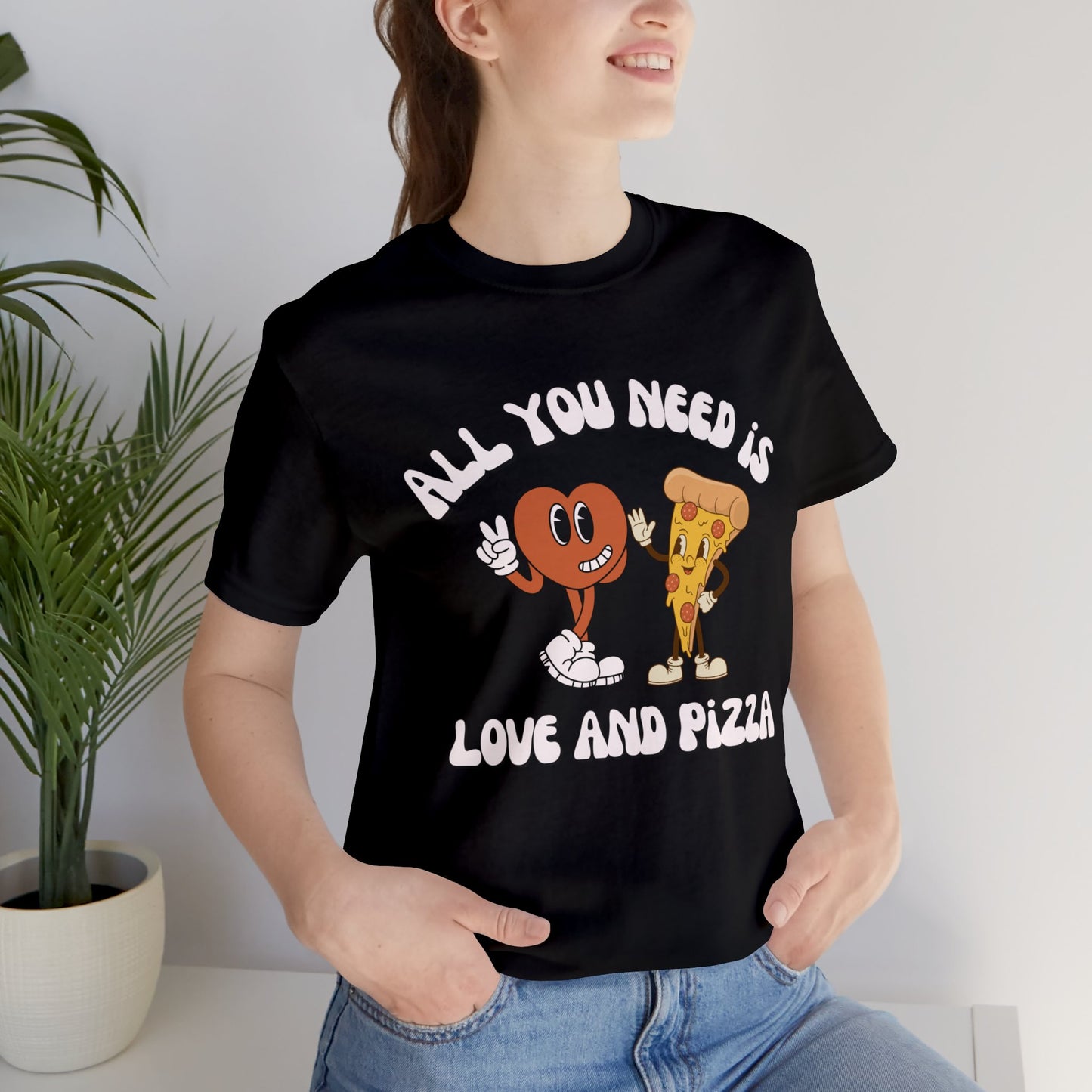 Love & Pizza Short Sleeve Tee