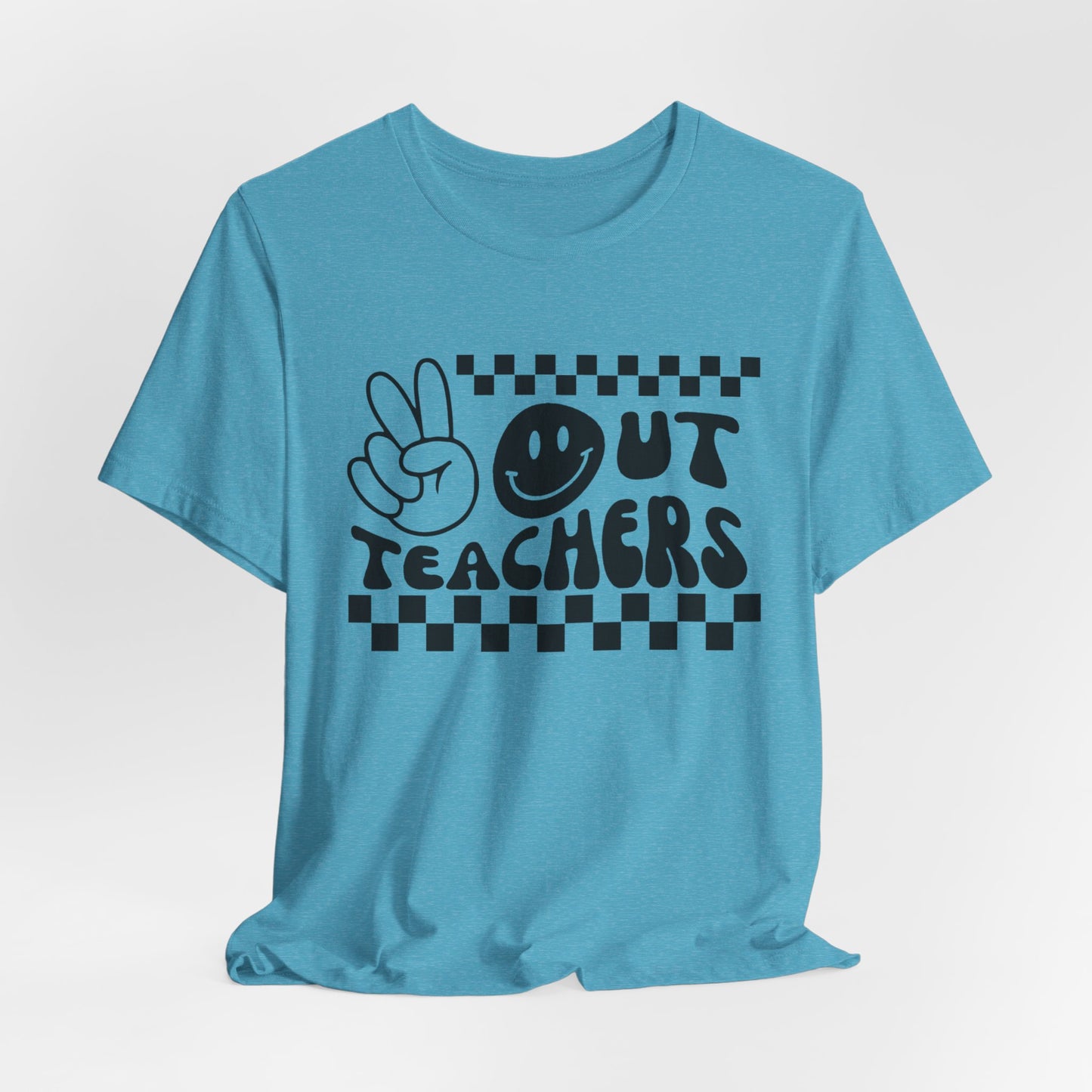 Peace Out Teachers Tee