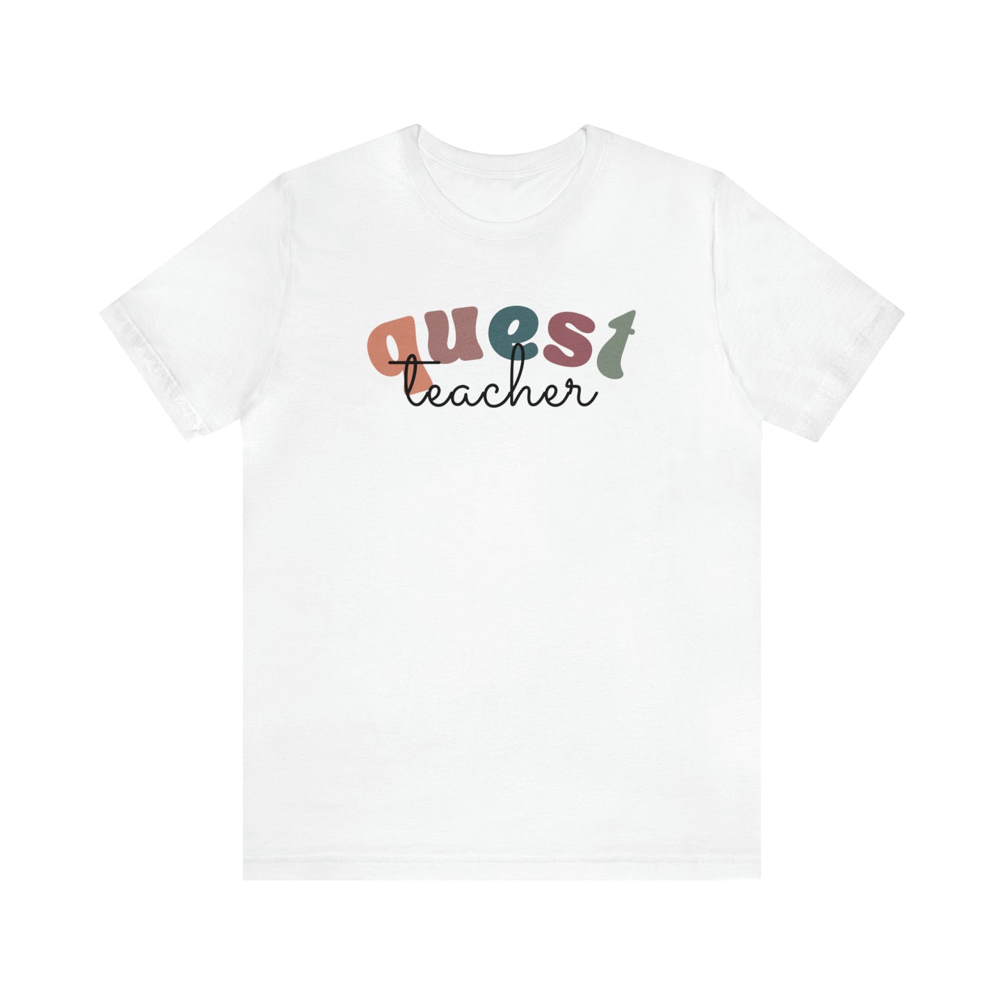 Retro QUEST Teacher Tee