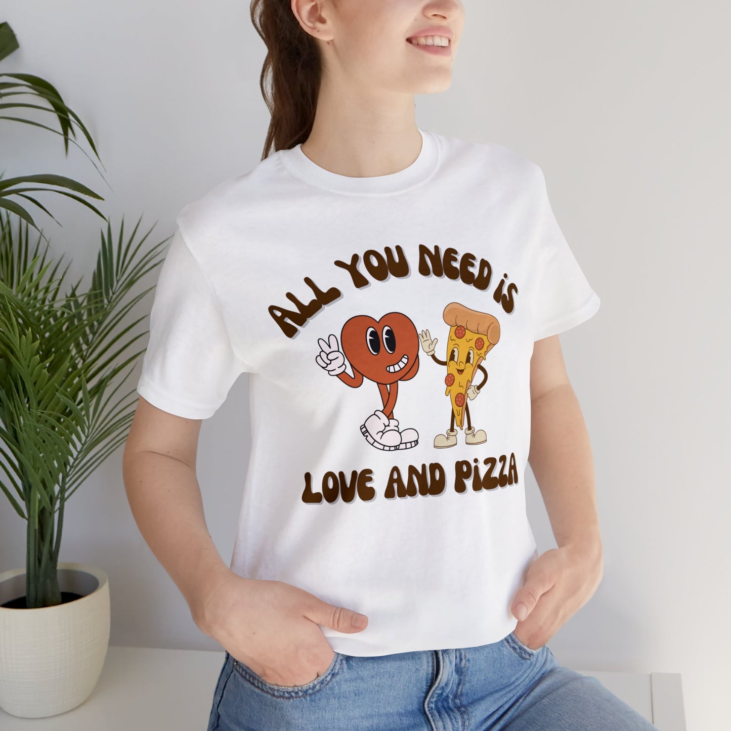 Love & Pizza Short Sleeve Tee