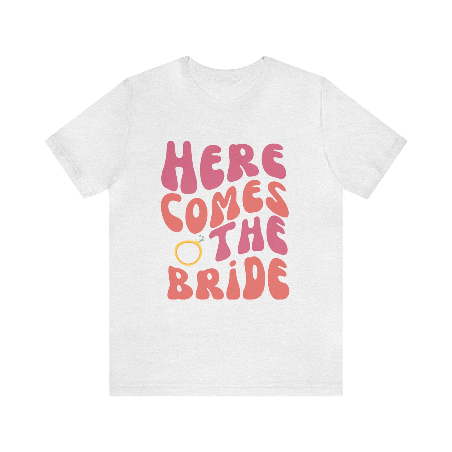 Here Comes the Bride Wavy Retro Tee