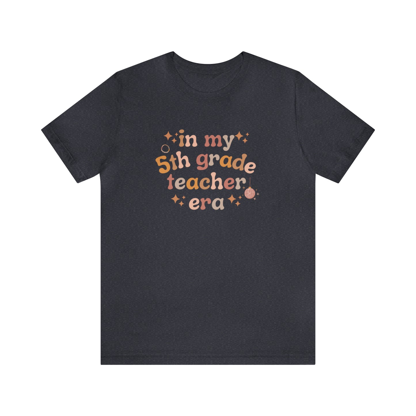 Disco 5th Grade Teacher Era Tee