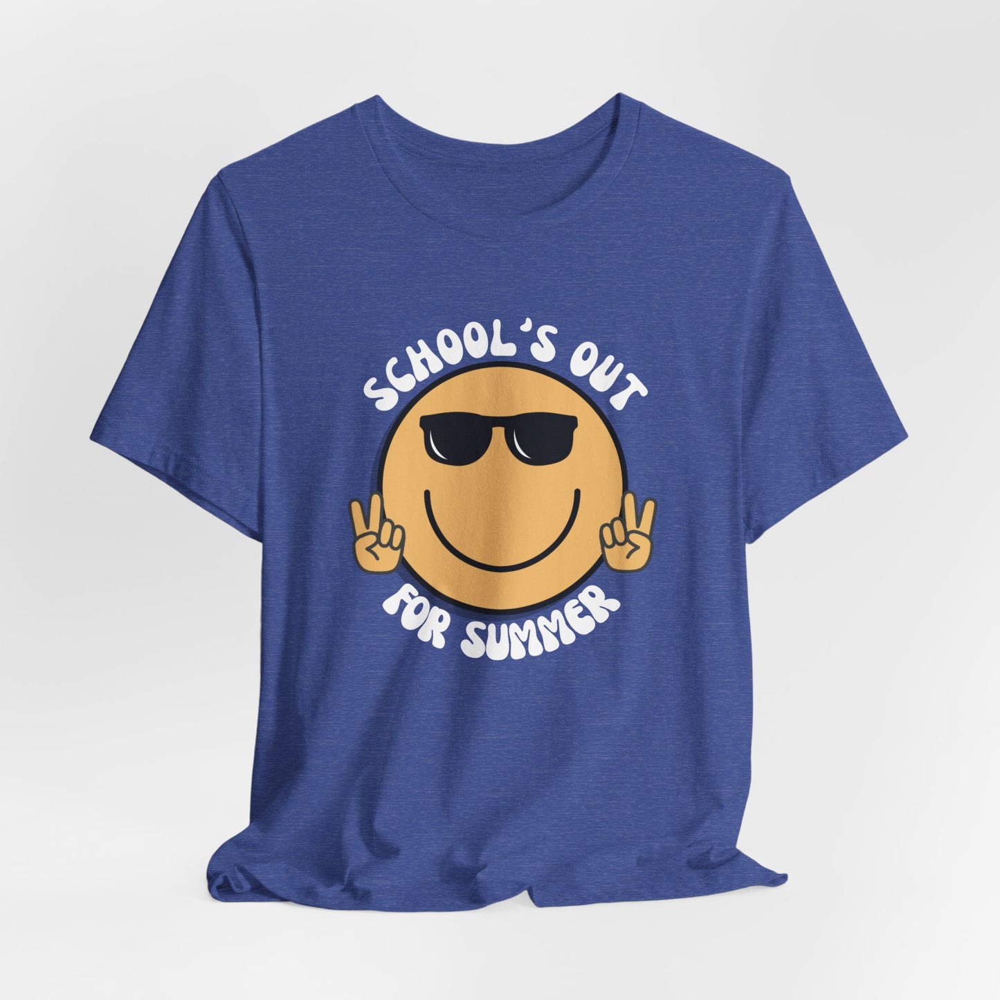 School's Out For Summer Smiley Tee