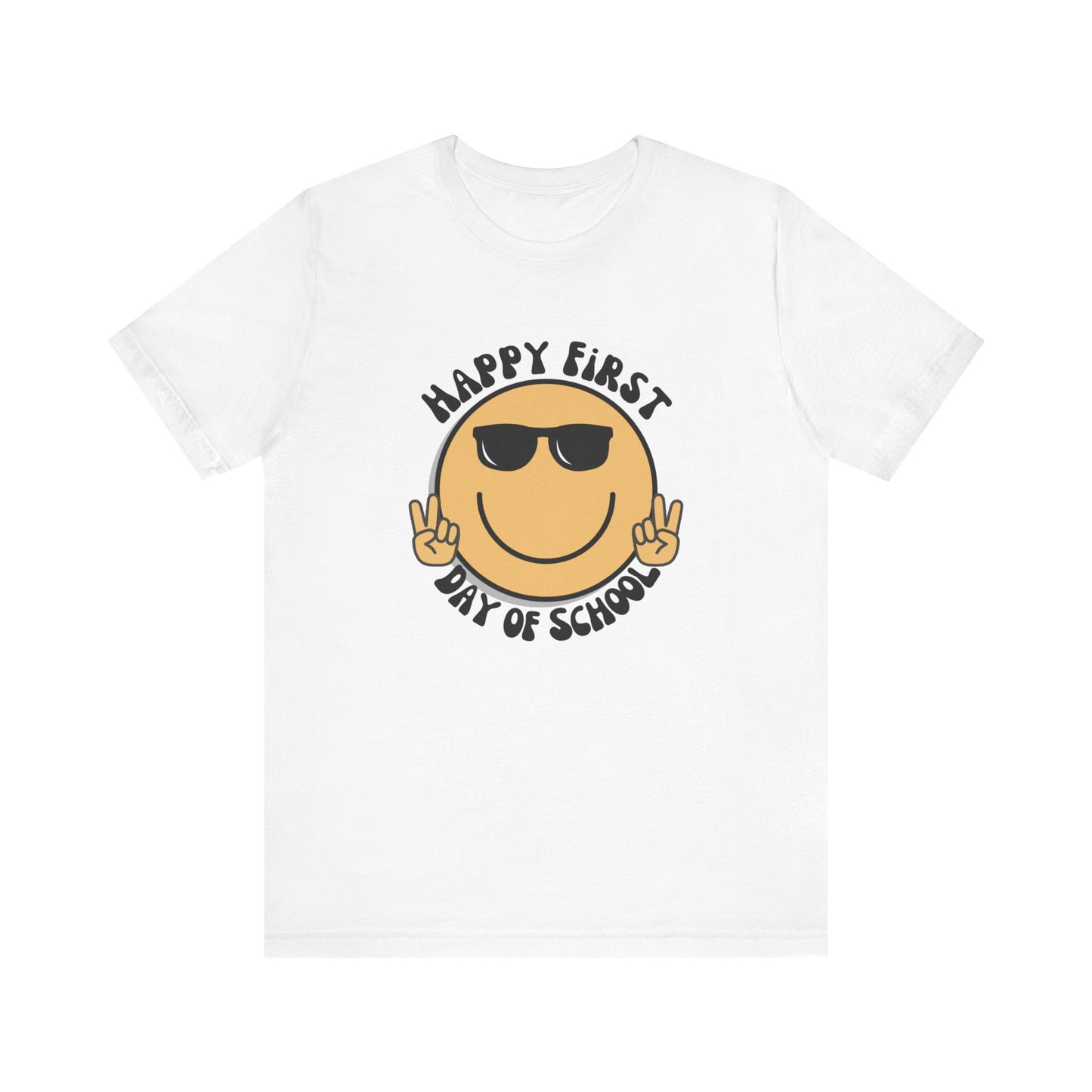 Smiley Face First Day Tee