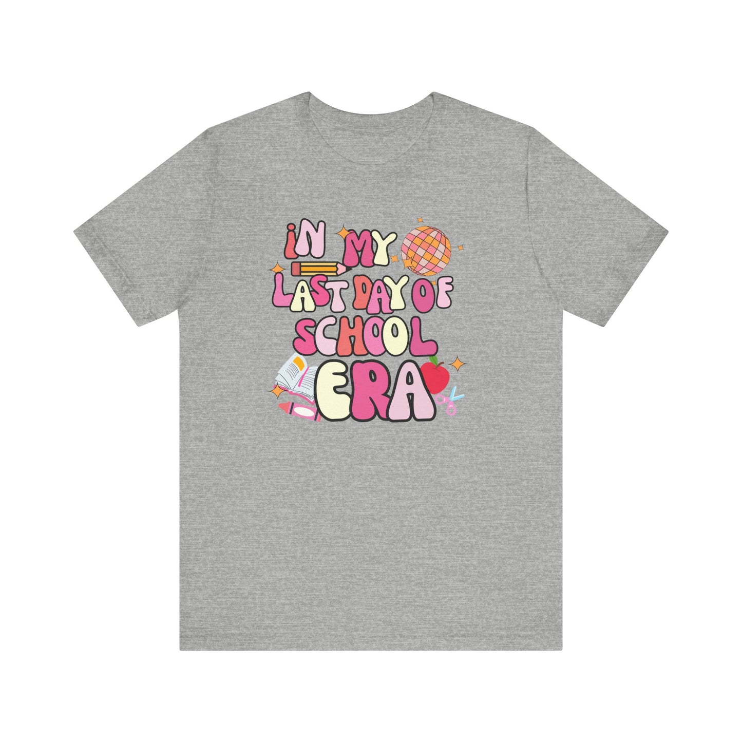 Groovy & Pink Last Day of School Tee