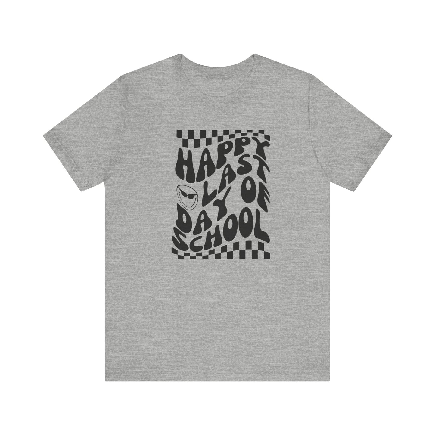 Wavy Happy Last Day of School Tee