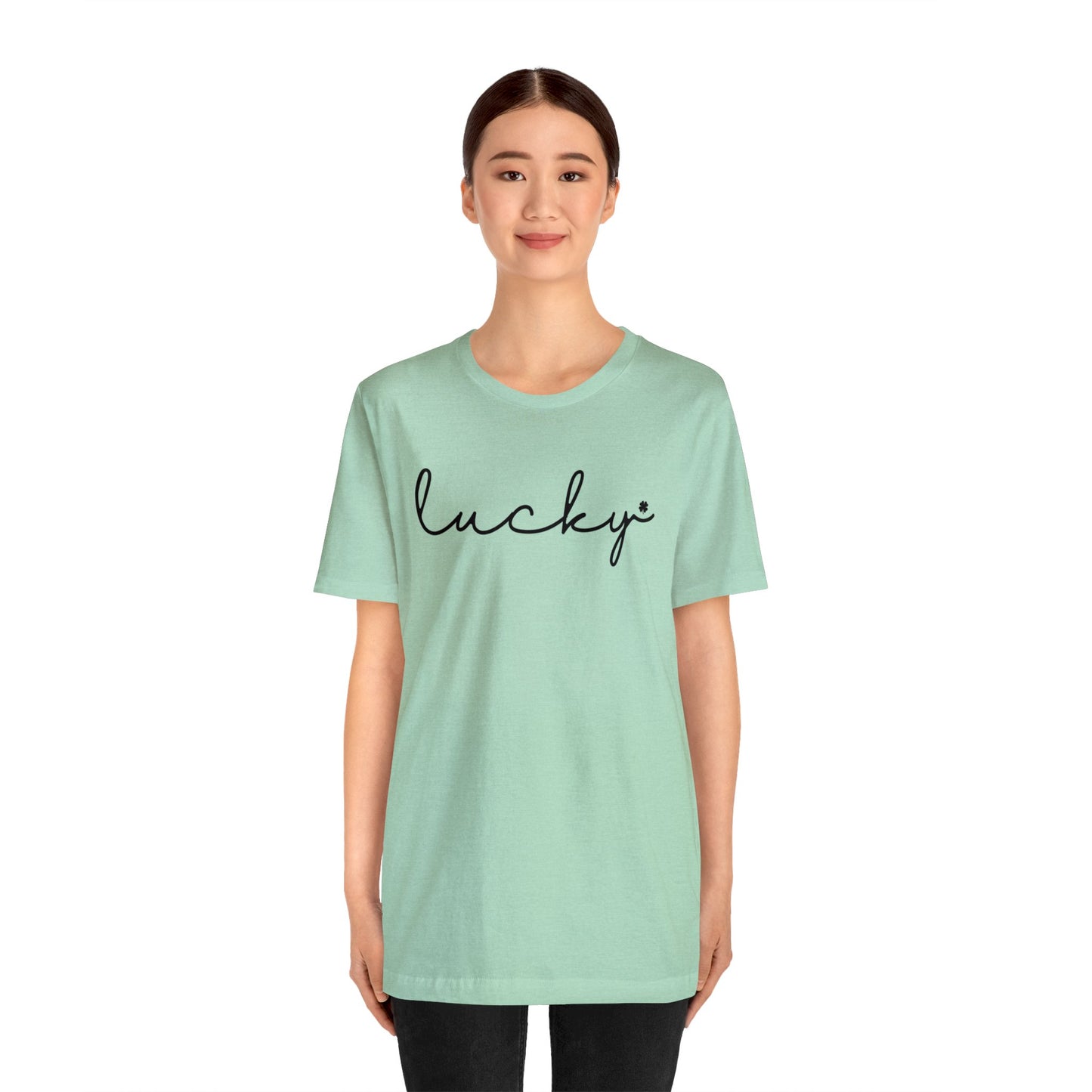 Cursive Lucky Tee