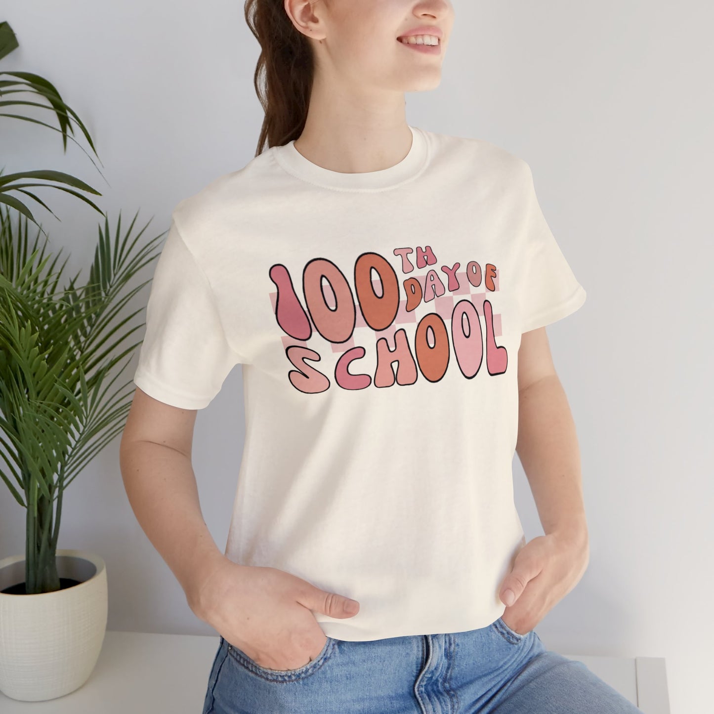 100th Day of School ~ Groovy Short Sleeve Tee