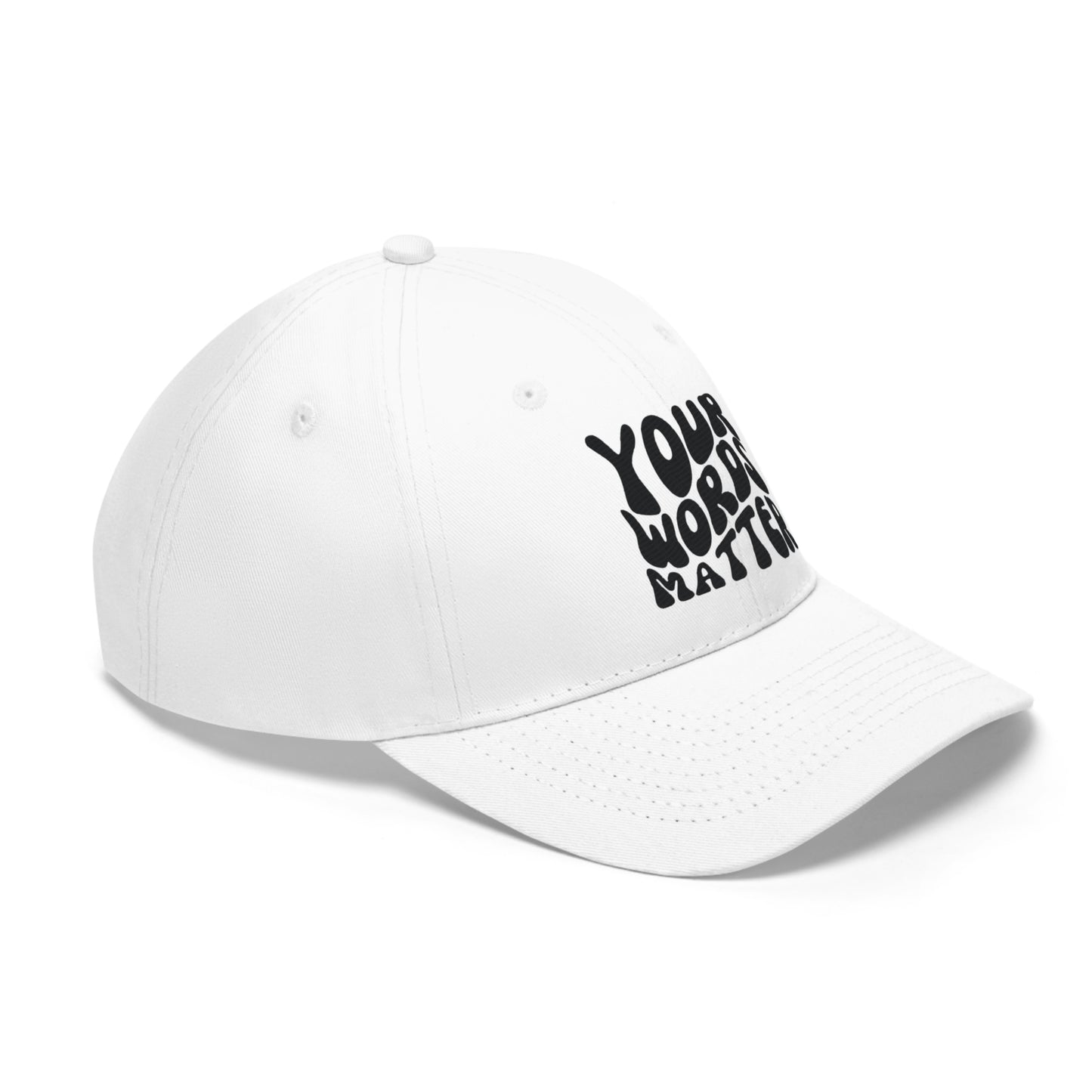 Groovy Your Words Matter Hat