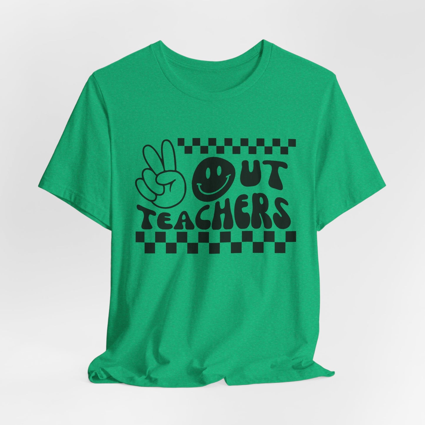 Peace Out Teachers Tee