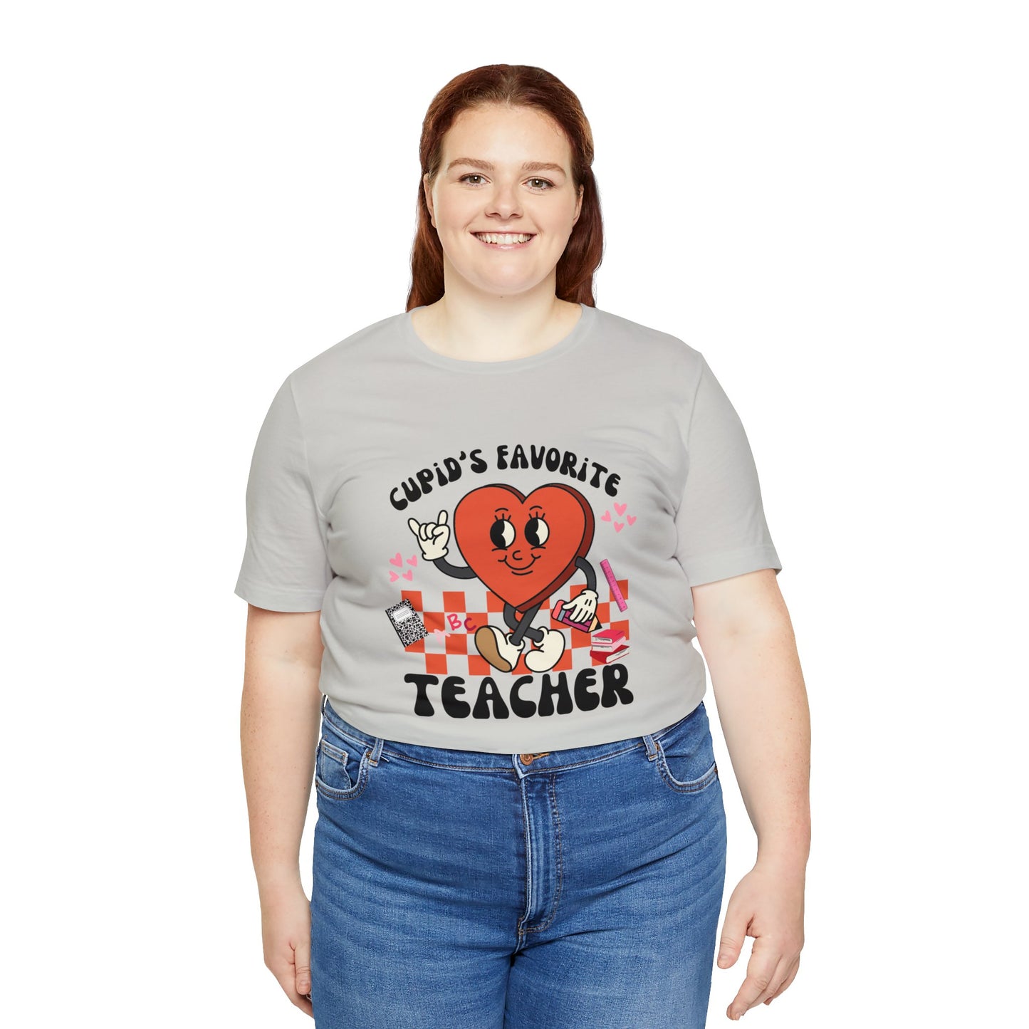 Cupid's Favorite Teacher Short Sleeve Tee