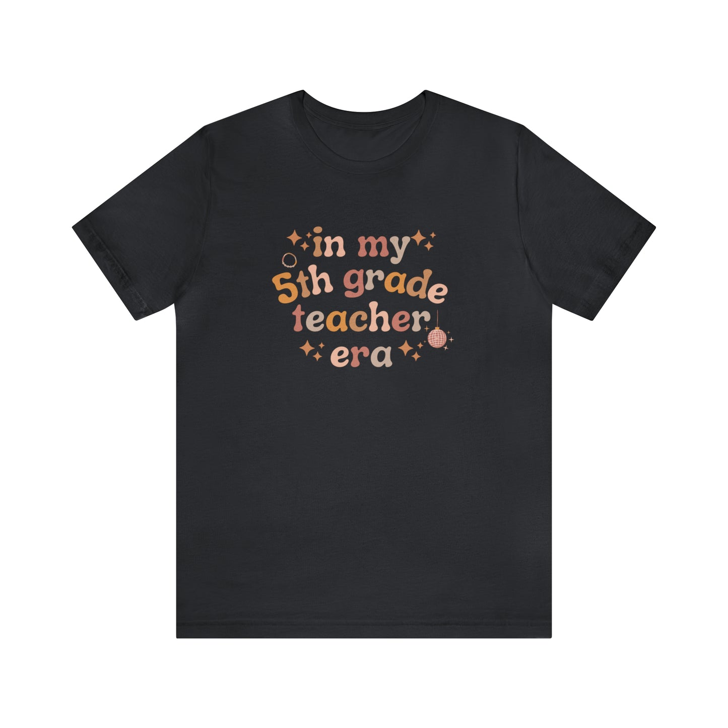 Disco 5th Grade Teacher Era Tee