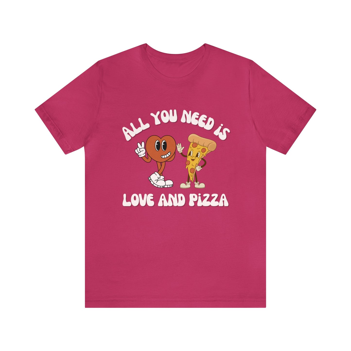 Love & Pizza Short Sleeve Tee