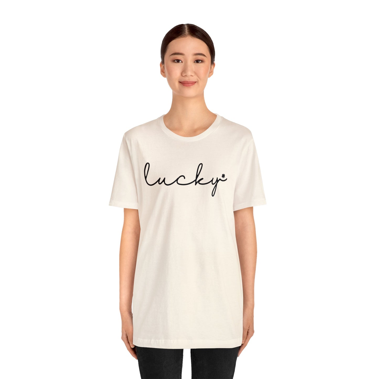 Cursive Lucky Tee