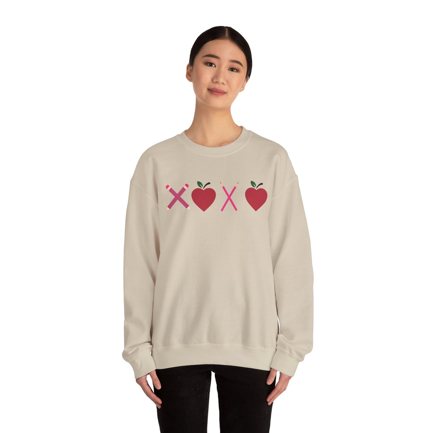 Teacher XOXO Crewneck Sweatshirt