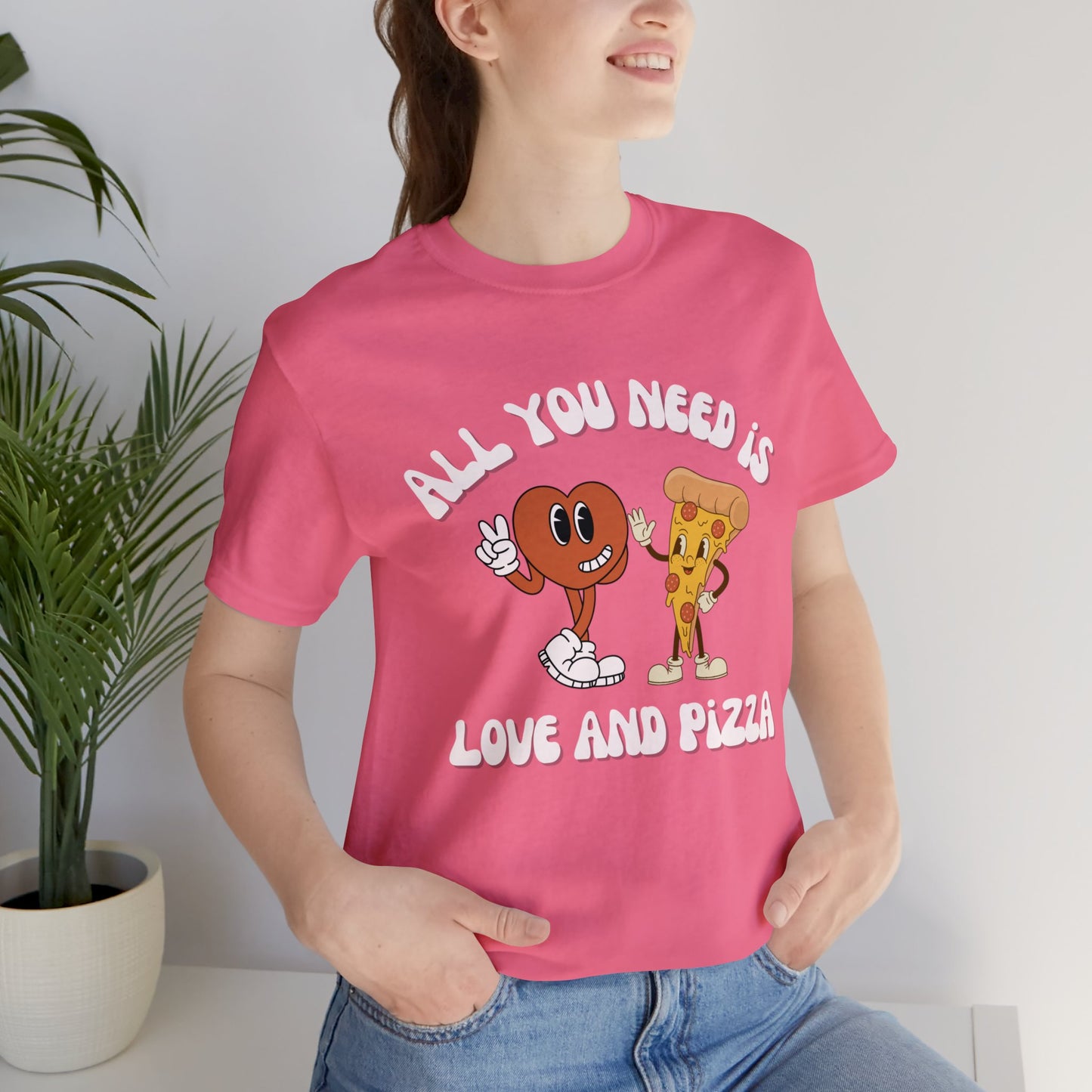 Love & Pizza Short Sleeve Tee