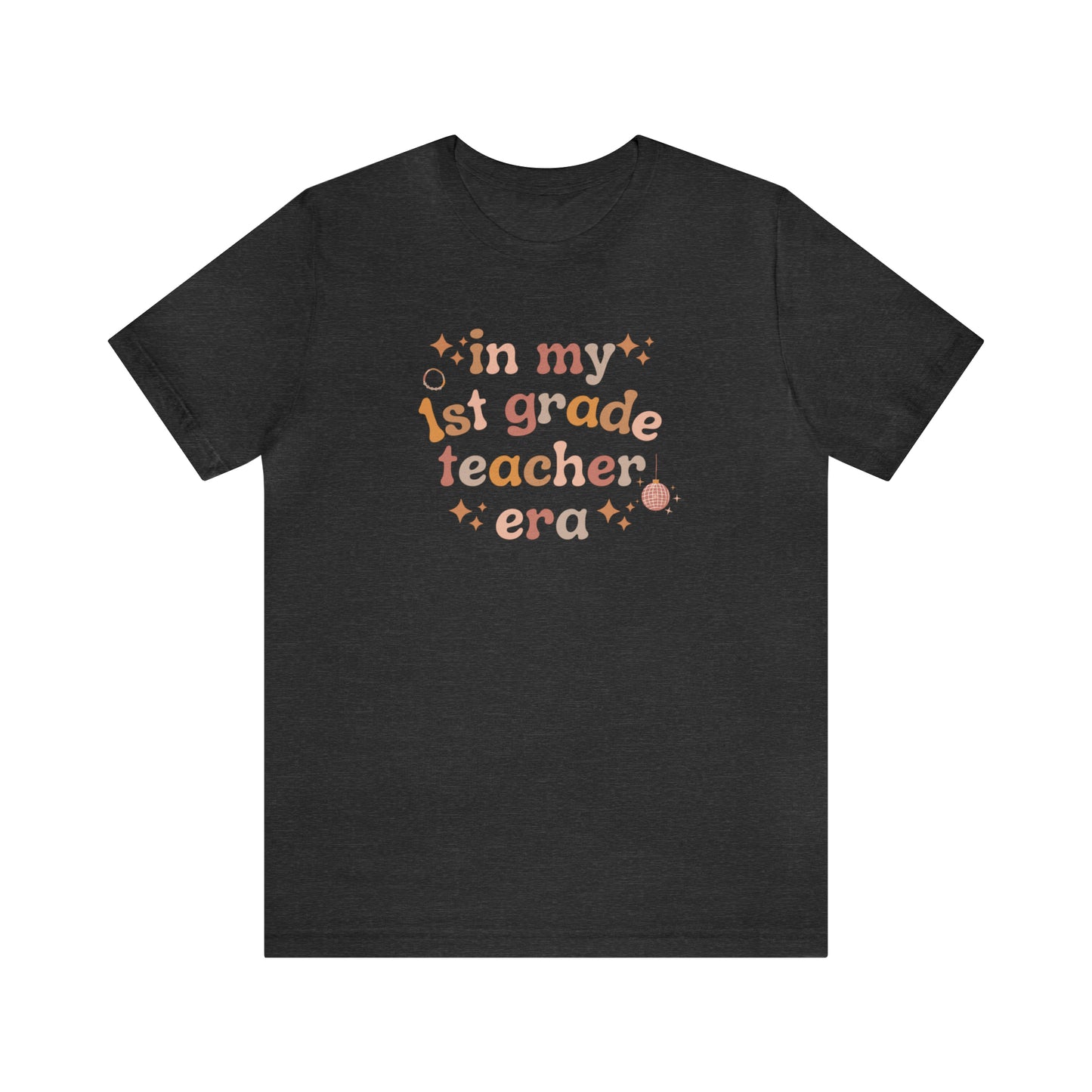 Disco 1st Grade Teacher Era Tee