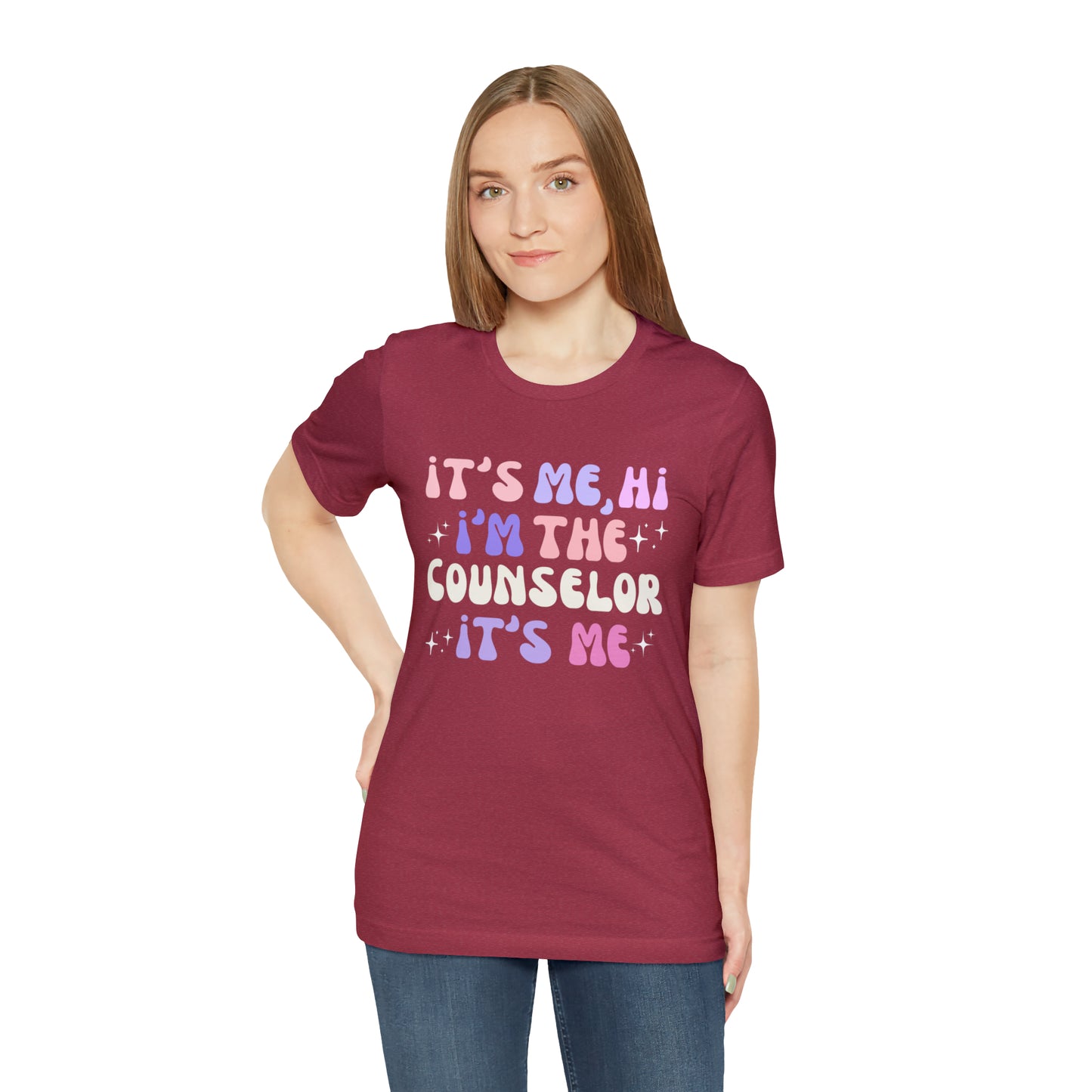 Pink & Purple Counselor Taylor Swift Tee