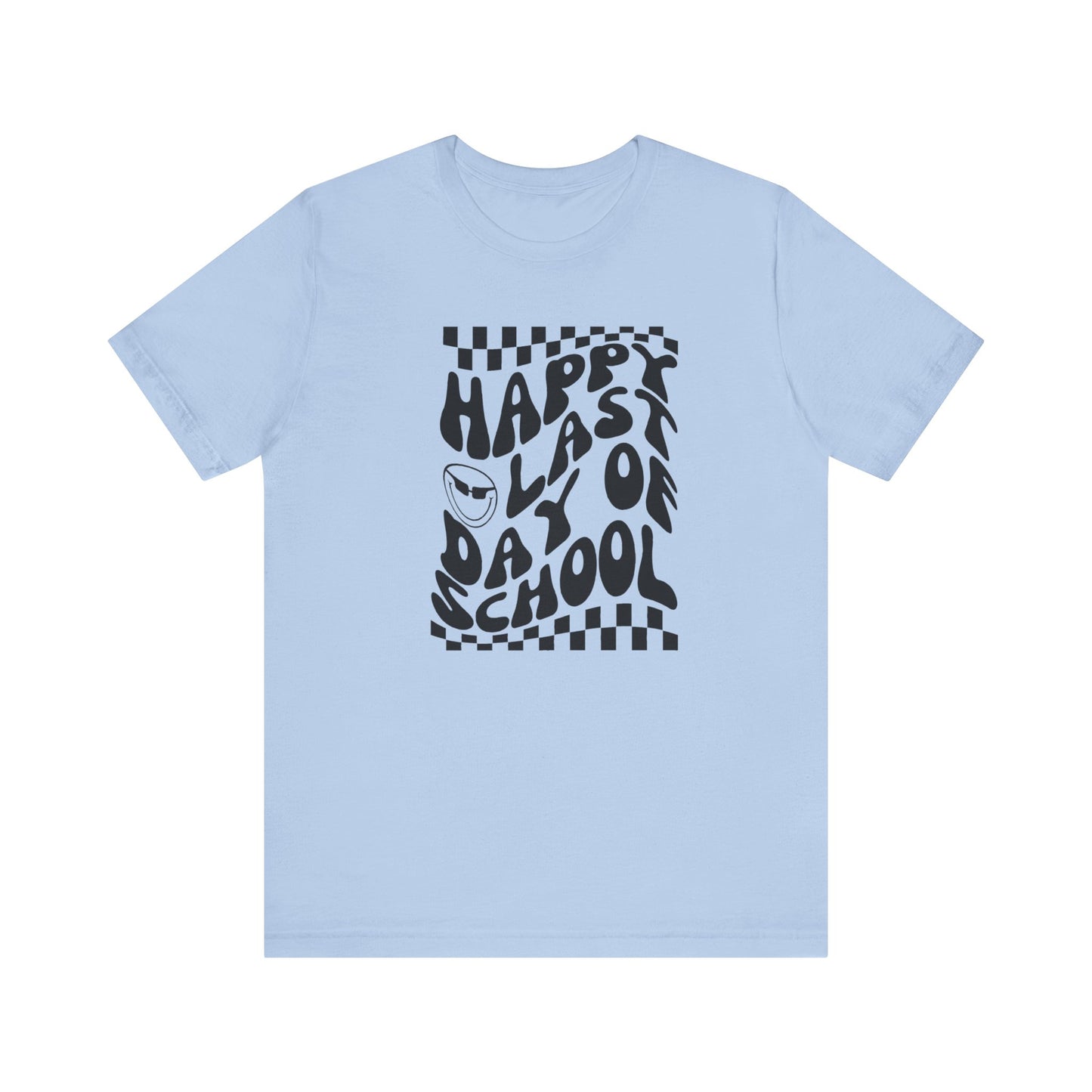 Wavy Happy Last Day of School Tee