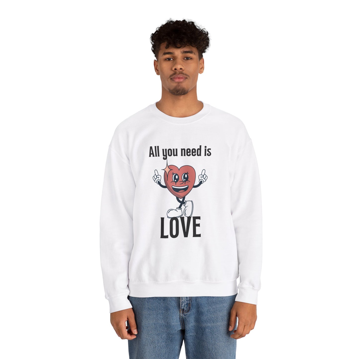 All You Need is Love Crewneck Sweatshirt