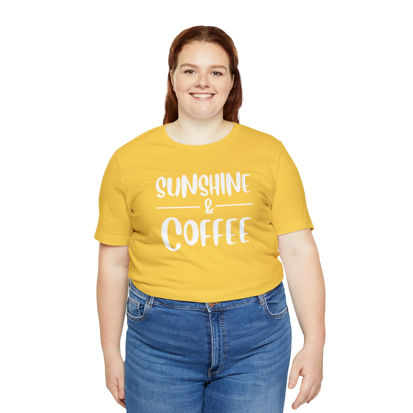 Playful Sunshine & Coffee Tee