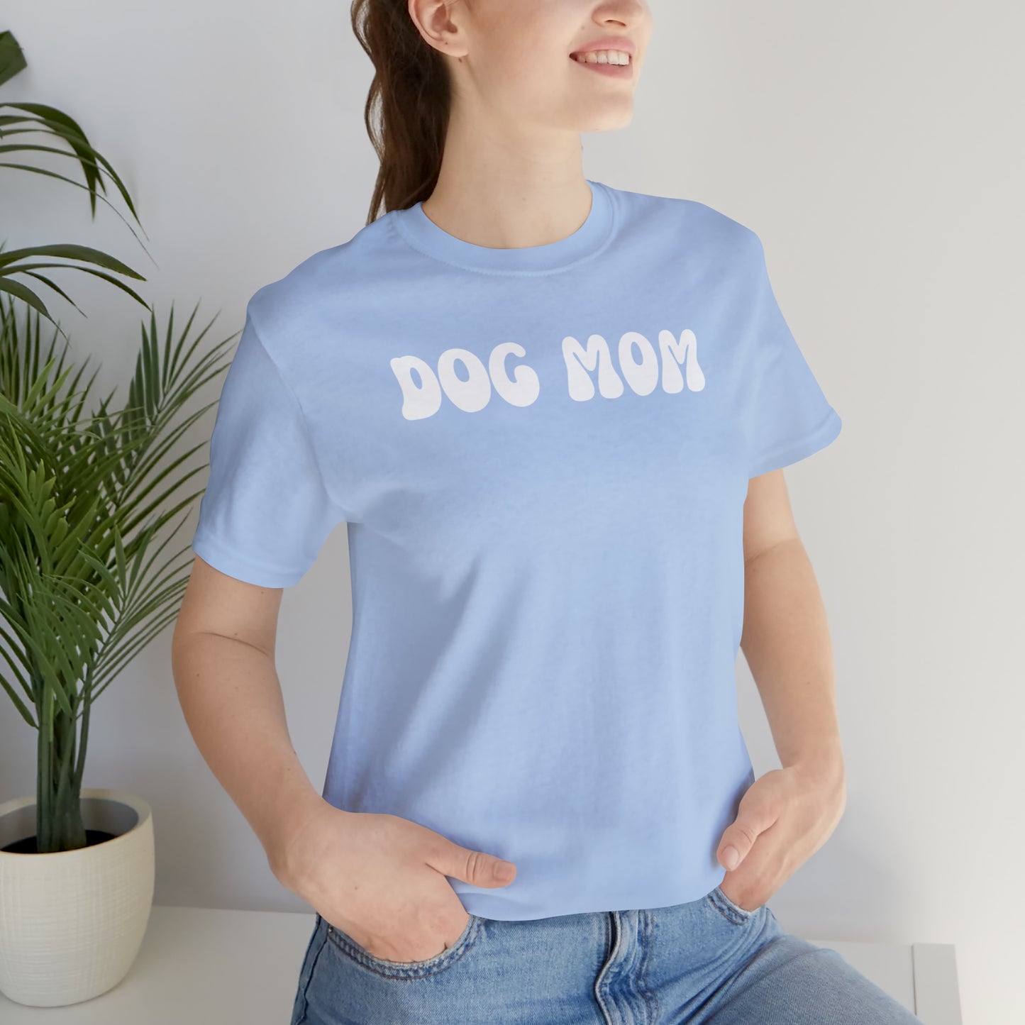 Retro Dog Mom Tee