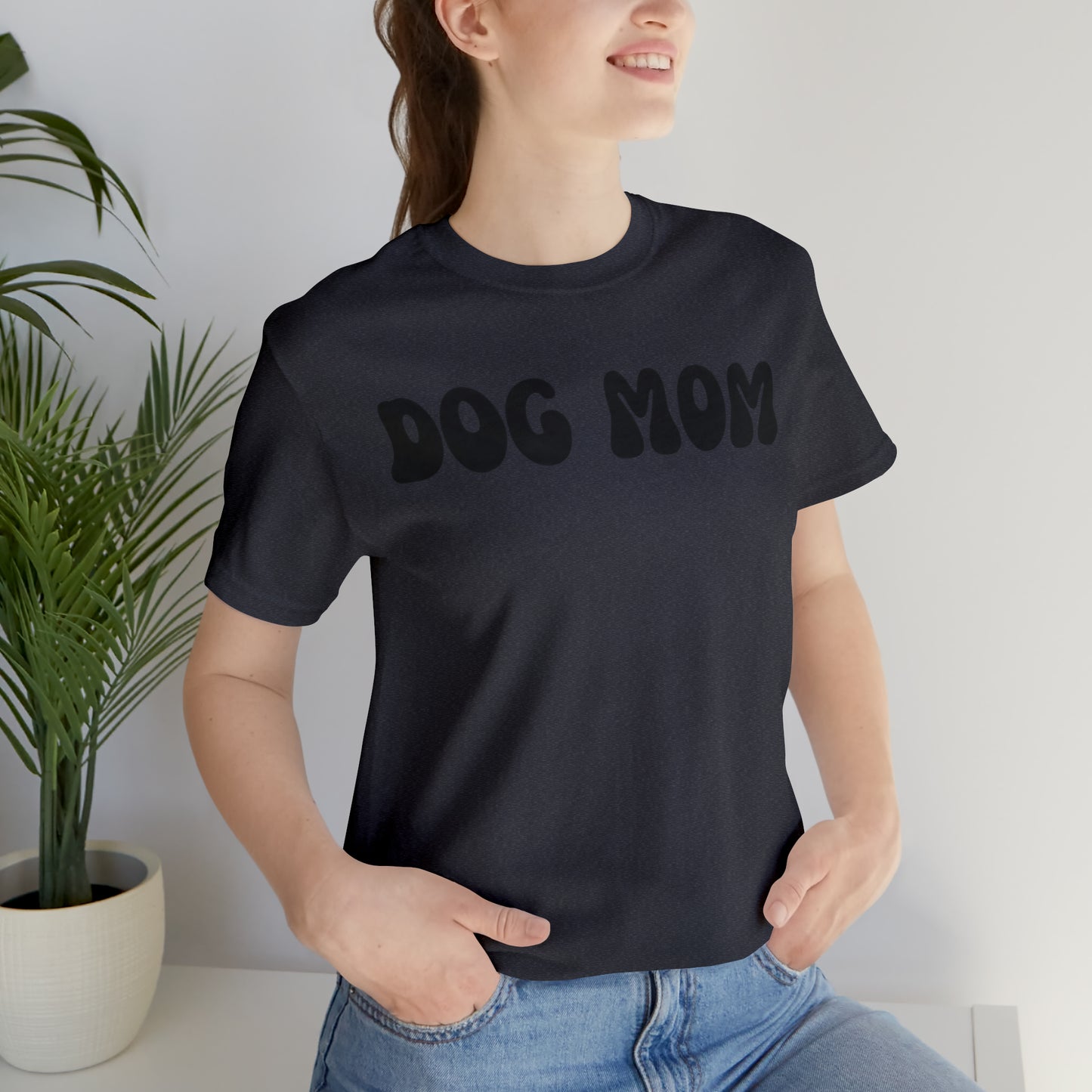 Retro Dog Mom Tee